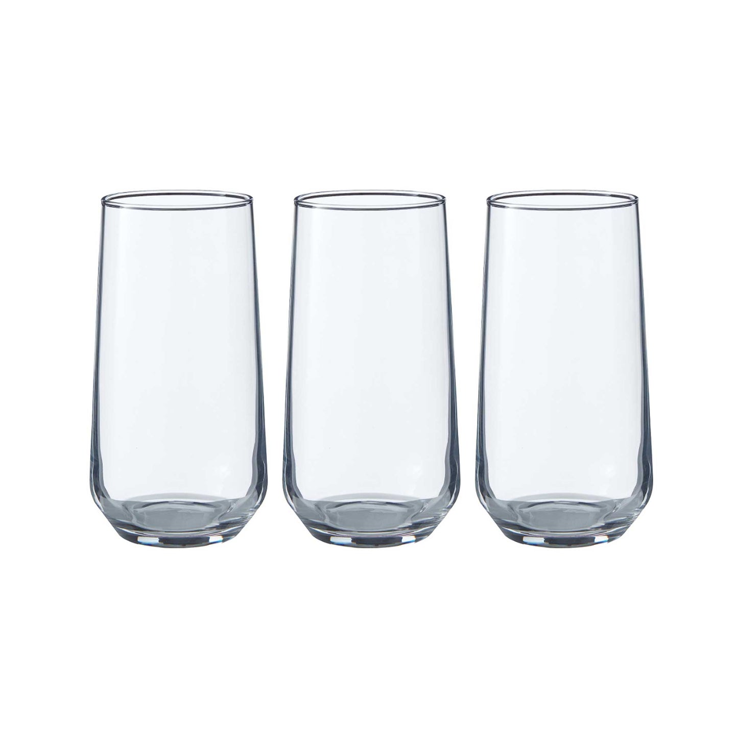 Transparente Trinkgläser Allegra 470 ml für Tisch Garten und Gäste