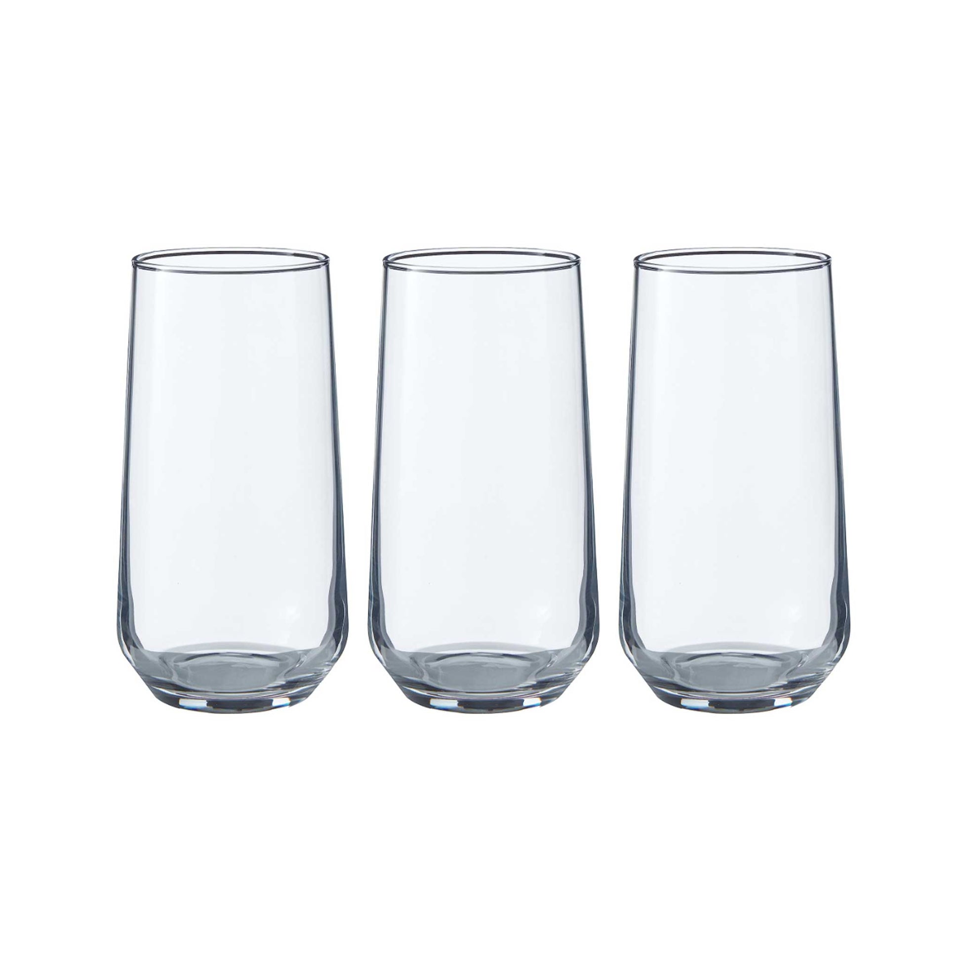 Transparente Trinkgläser Allegra 470 ml für Tisch Garten und Gäste