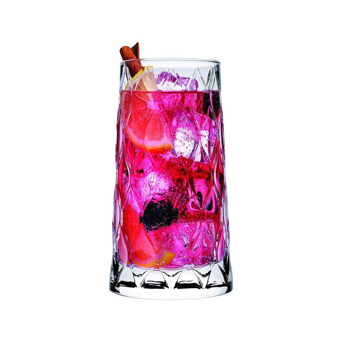 Longdrinkglas 450 ml für Wasser Saft Limo und Cocktails