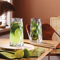 4er Set Pressglas 450 ml für Haushalt