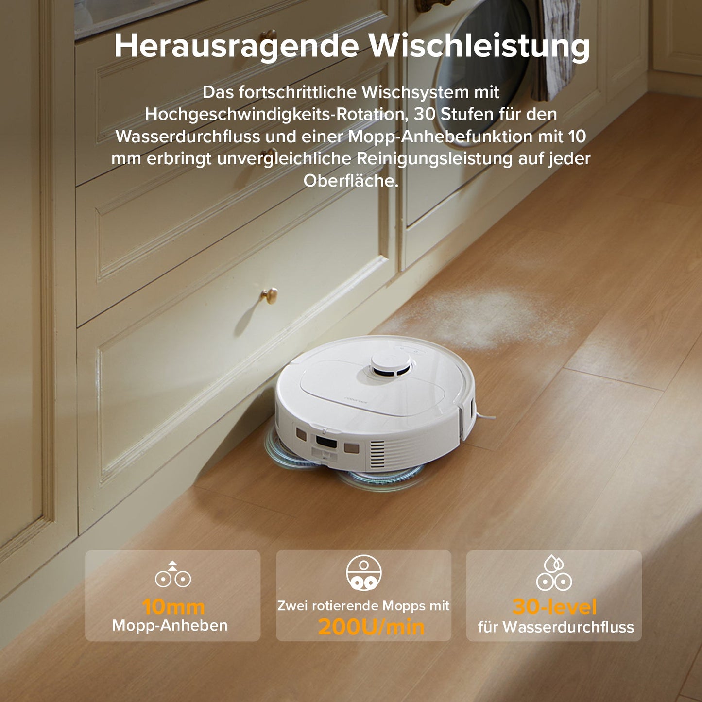 Multifunktionsdock QV 35A Set Kaltlufttrocknung 0% Verhedderung SGS