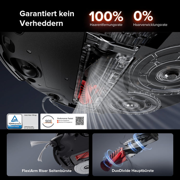 Saros 10R mit 6.400 mAh Akku und bis zu 180 Minuten Laufzeit für große Flächen