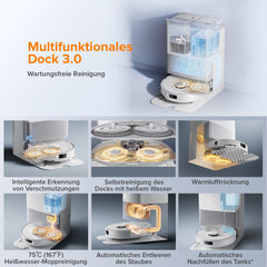 Roborock Qrevo Edge S5A Saugroboter mit Wischfunktion und Anti-Tangle-System