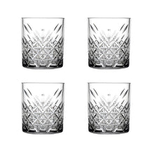 Pasabahce Timeless Whiskyglas 205 ml Vintage Facettenschliff für Home Bar