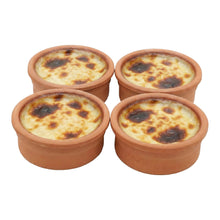 Glasierte Mini Terrakotta Schalen 150 ml für Vorspeisen
