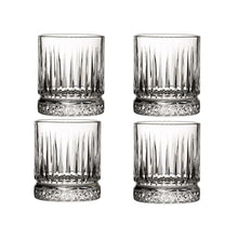 Zwei Elysia Whiskygläser 355 ml nebeneinander klares Glas mit Facettenmuster