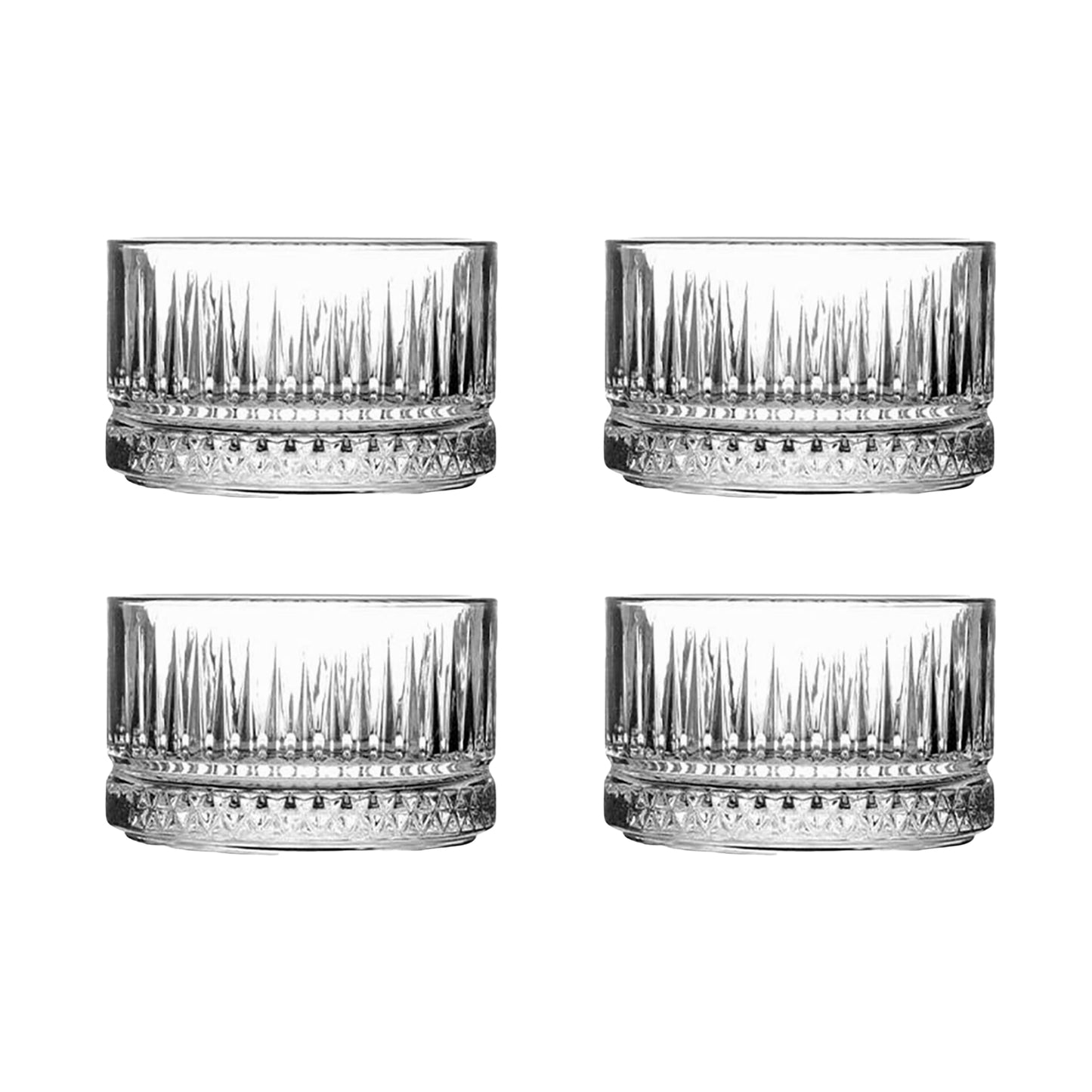 HELDENA Elysia Glasschalen 235 ml – 4er Set rund