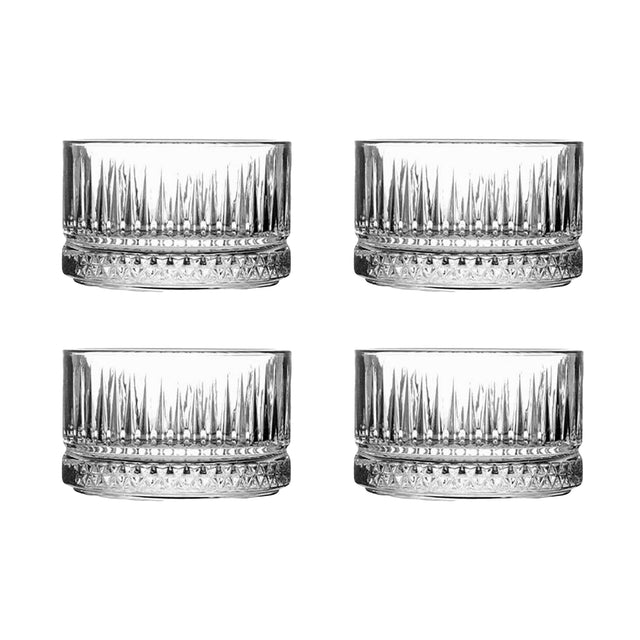HELDENA Glasschalen 235 ml – 4er-Set aus Klarglas