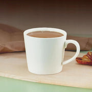 Wilmax Tasse 280 ml 4er-Set Weiß Porzellan – Anwendungs- oder Detailansicht; Lieferumfang: 4 Stück
