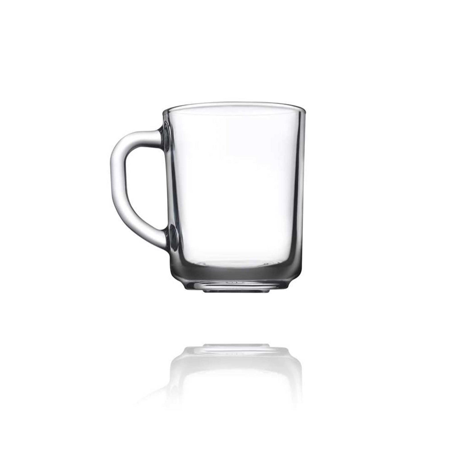 HELDENA Pub Glas-Mug mit Henkel 250 ml – 2er Set