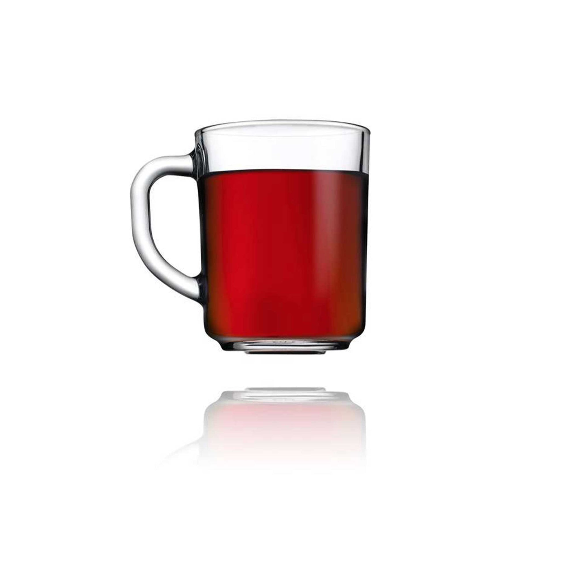 HELDENA Pub Glas-Mug mit Henkel 250 ml – 2er Set