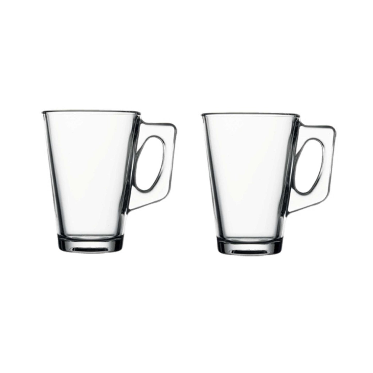 Detailansicht des Vela Glas-Mug 250 ml mit stabilem Henkel für Tee, Kaffee und Kakao