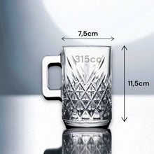 Timeless Glas-Mug transparent als 2er Set für stilvolle Getränkeservierung