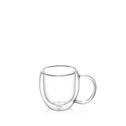 Wilmax Doppelwandige Tasse 500 ml 2er-Set Transparent – Anwendungs- oder Detailansicht; Lieferumfang: 2 Stück