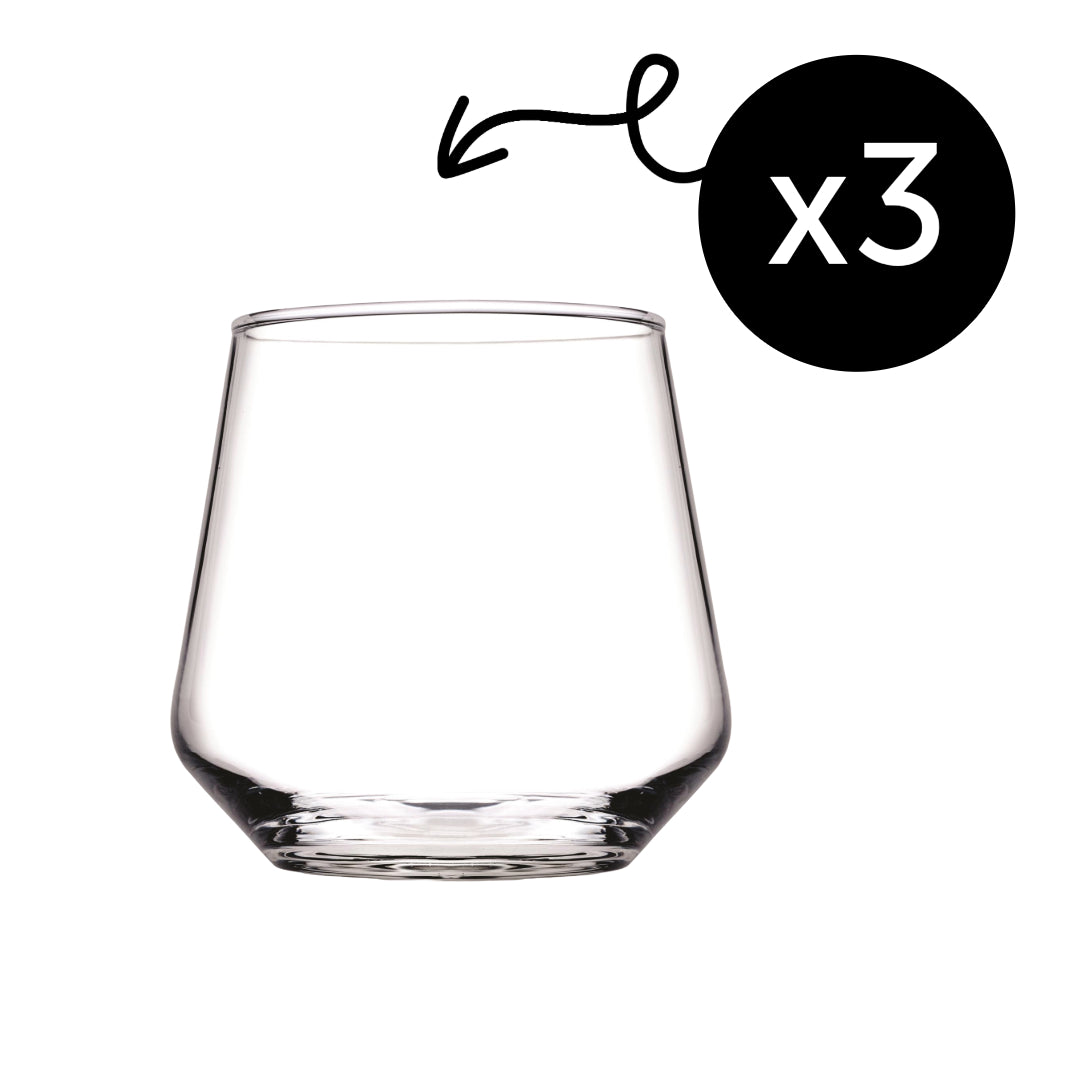 Klares Allegra Whiskyglas von Pasabahce für Hausbar und Gäste