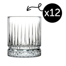 Pasabahce Elysia Whiskyglas seitliche Ansicht 210 ml transparentes Facettenglas