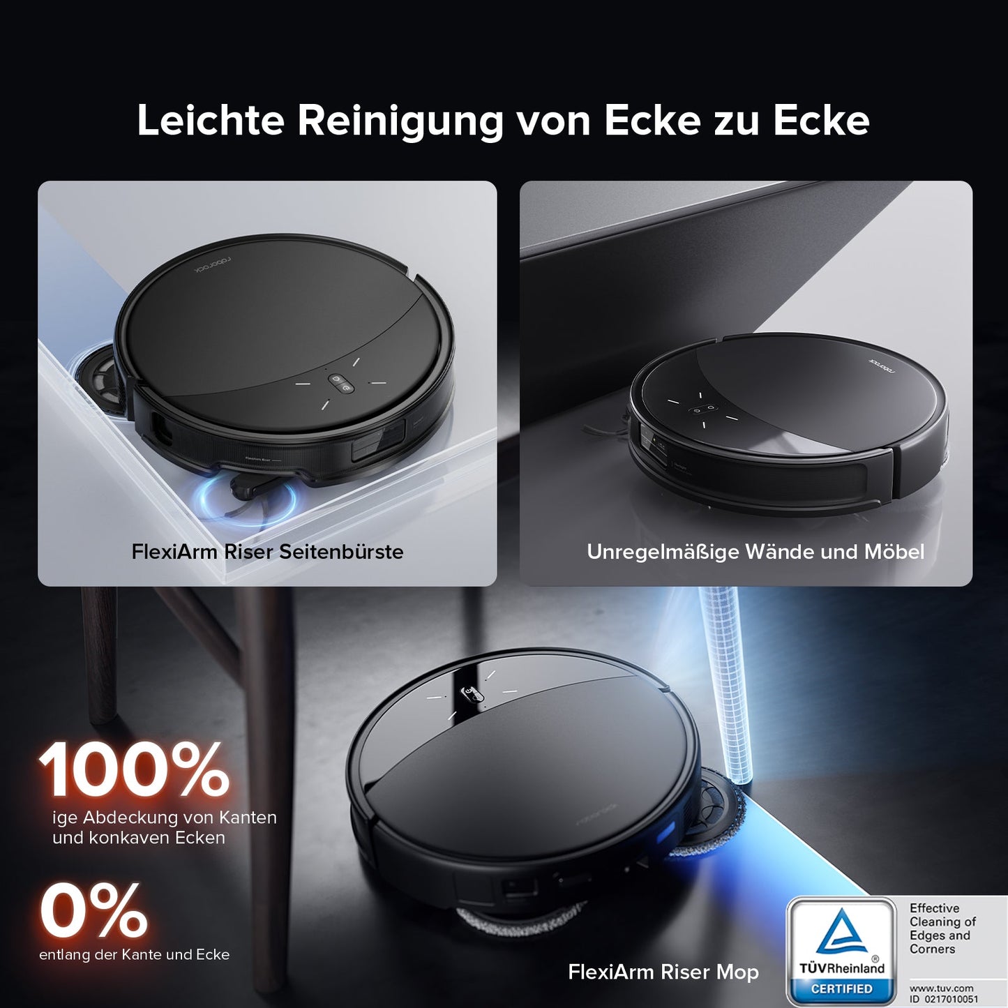 Roborock Saros 10R Saug- & Wischroboter – 20.000 Pa | StarSight 2.0 | ultraflach 7,98 cm