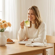 Wilmax Glastasse 500 ml 6er-Set Transparent Borosilikatglas – Anwendungs- oder Detailansicht; Lieferumfang: 6 Stück