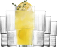 HELDENA Wassergläser 400 ml aus Klarglas – Produktansicht