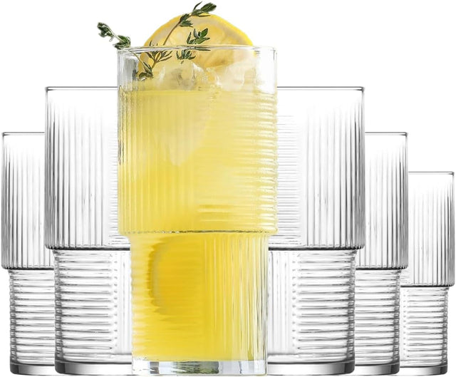 HELDENA Wassergläser 400 ml aus Klarglas – Produktansicht