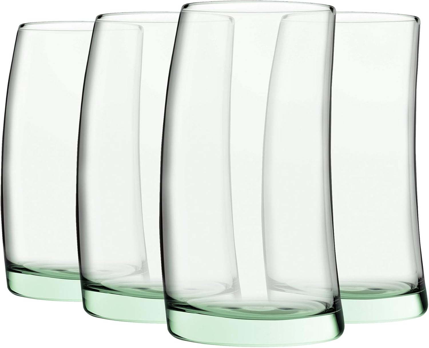 HELDENA Penguen Longdrinkgläser 390 ml 6er Set aus klarem Glas
