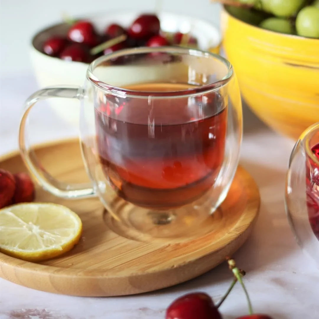 Wilmax Doppelwandige Tasse 500 ml 6er-Set Transparent – Anwendungs- oder Detailansicht; Lieferumfang: 6 Stück