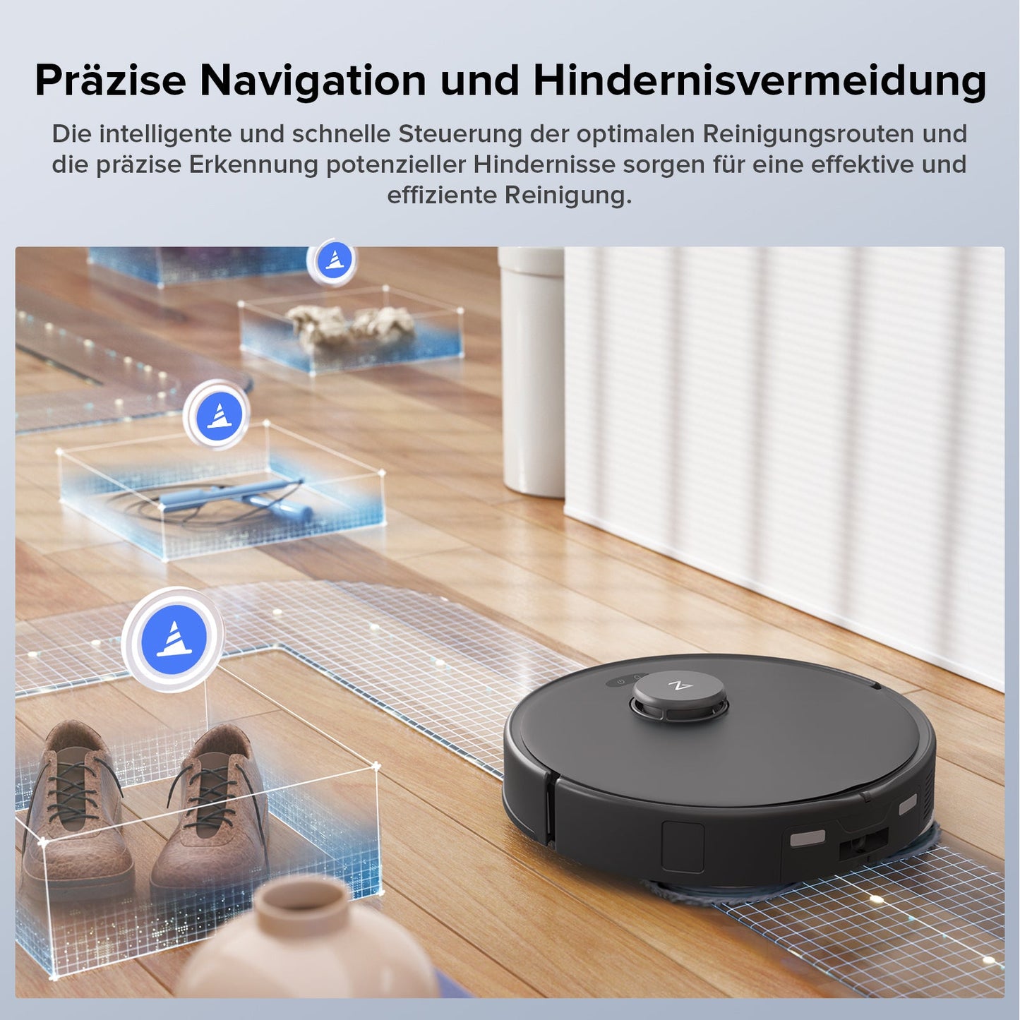 Roborock Qrevo Edge S5A Saug- und Wischroboter mit Multifunktions-Dock 3.0