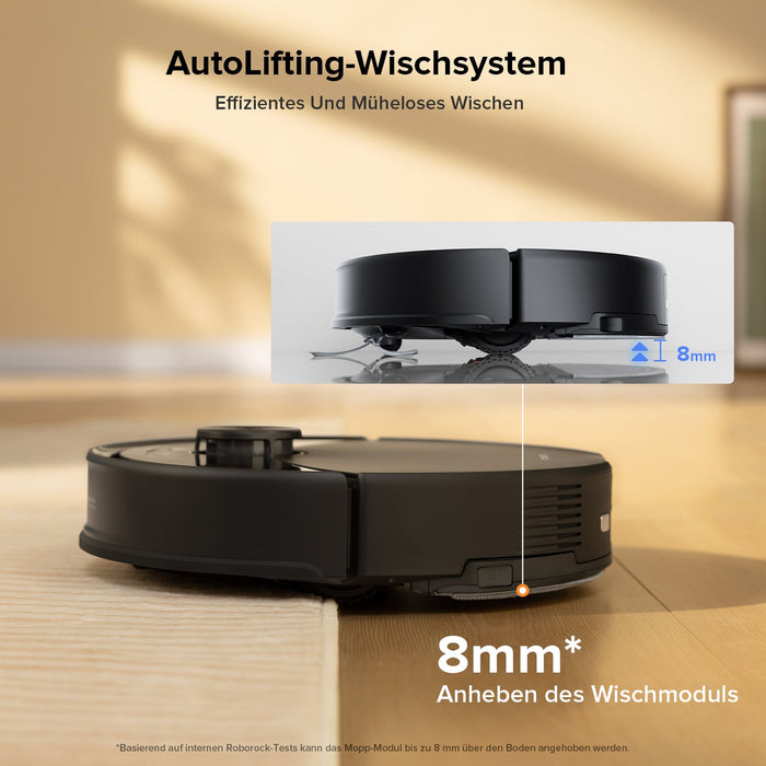 Q10 S5 weiße Variante mit Ladestation im modernen Wohnzimmer