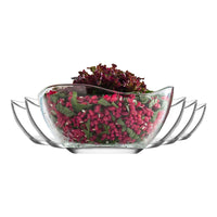 HELDENA Servierschalen 310 ml – 6er-Set aus Klarglas