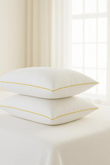 HELDENA Nano-Gel Kissen 2er-Set – 50×70 cm mit Paspelierung