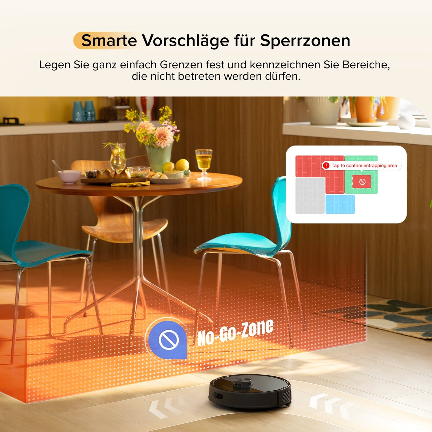 Roborock Q7 M5 Set Saug- und Wischroboter mit 2 Wischtüchern – 10.000 Pa
