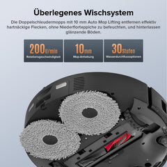 Roborock Qrevo Edge S5A Saug- und Wischroboter für Hartboden und Teppich
