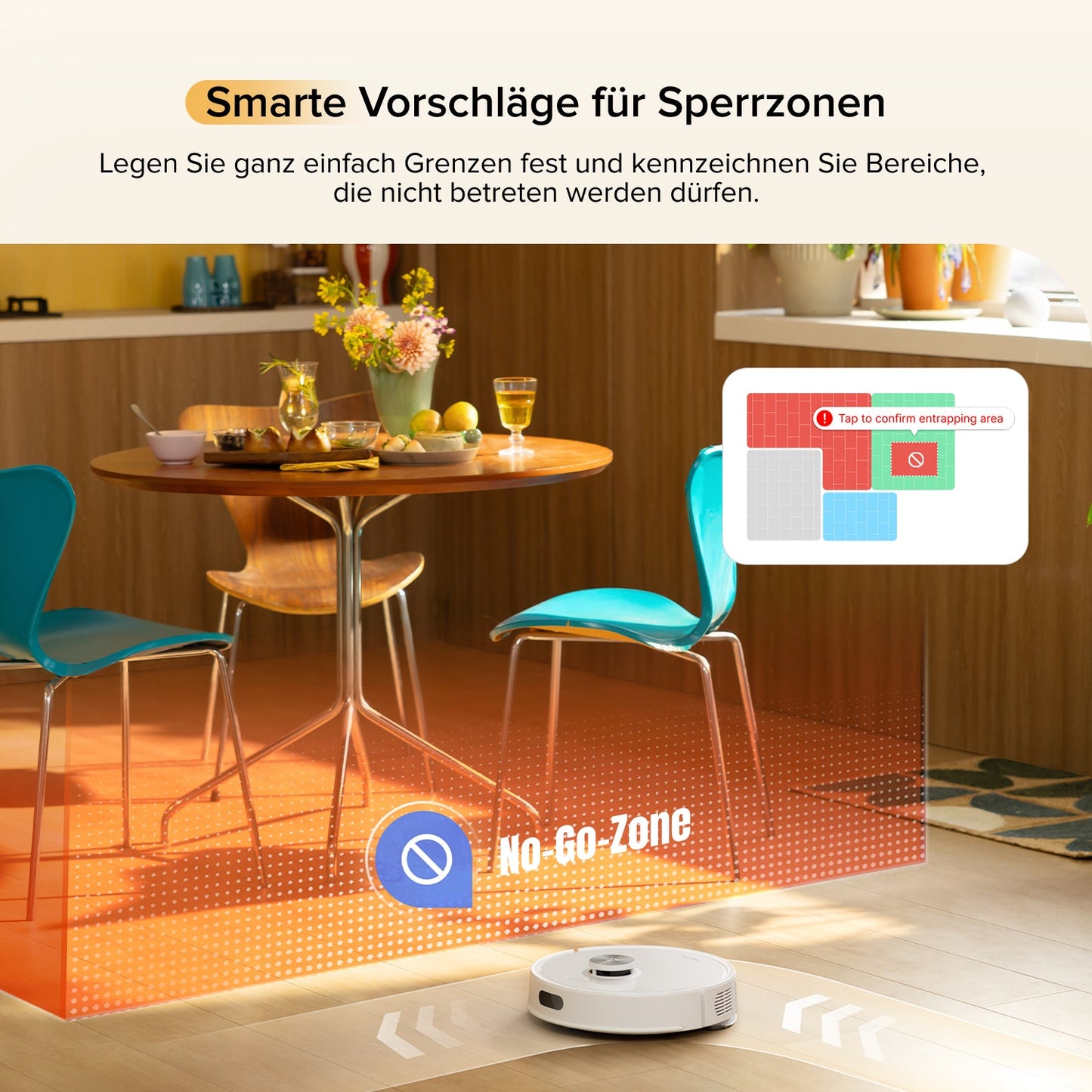 Q7 M5 Set Akku 5200 mAh lädt automatisch an Basisstation nach