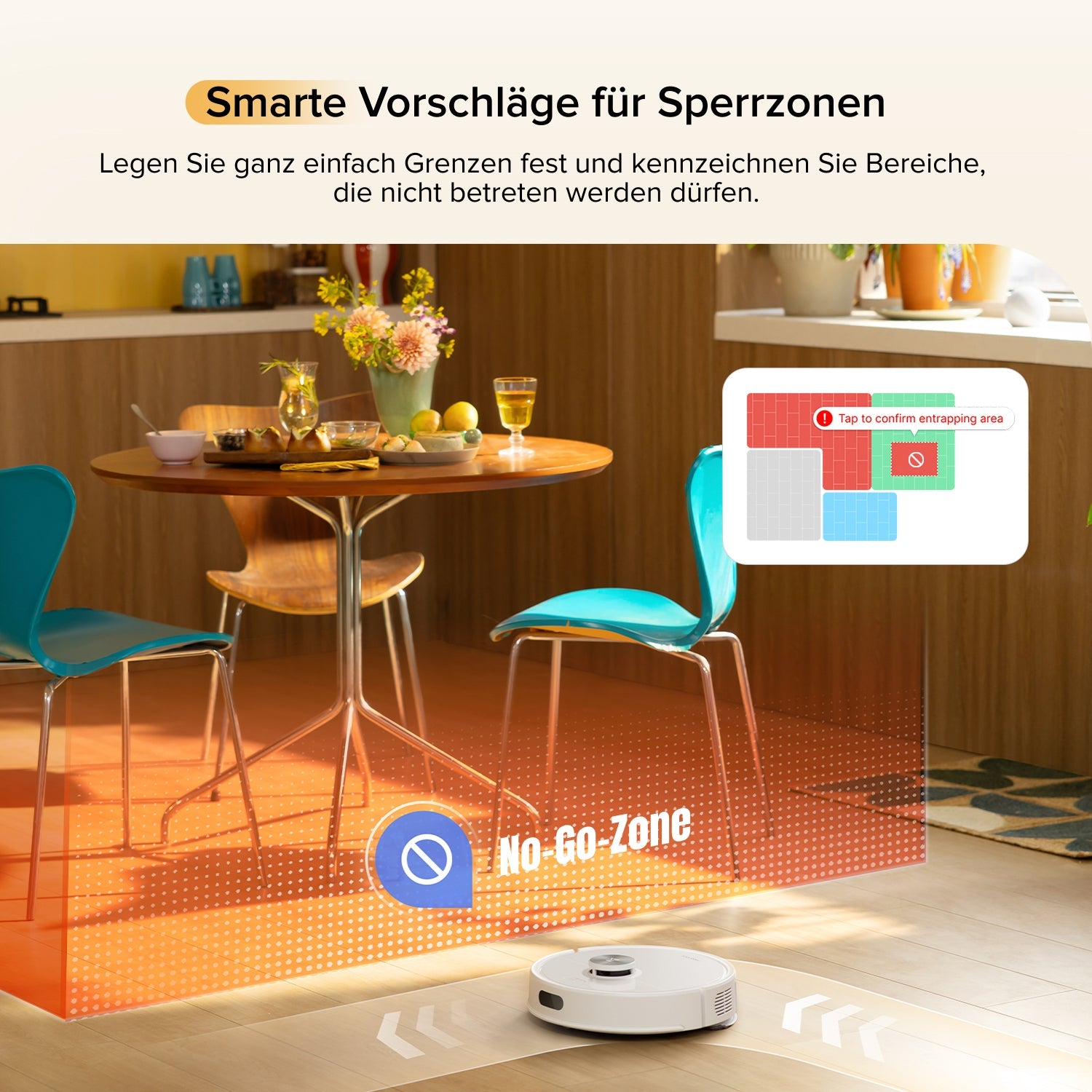 Q7 M5 Set Akku 5200 mAh lädt automatisch an Basisstation nach