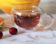 Wilmax Doppelwandiger Becher 300 ml 2er-Set Transparent – Anwendungs- oder Detailansicht; Lieferumfang: 2 Stück