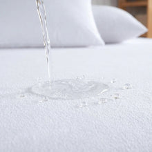 Wasserdichter Mikrofaser Matratzenschoner Weiß mit Rundumgummi