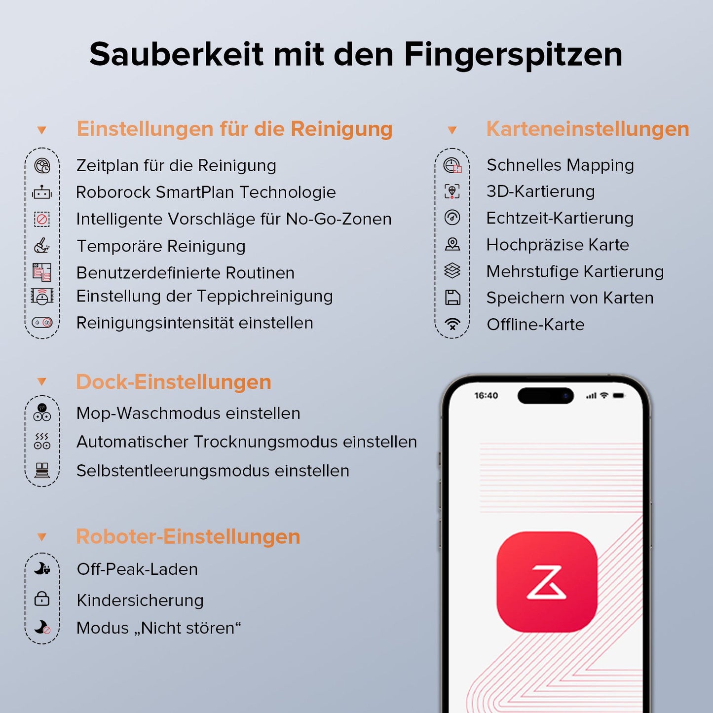 Roborock Qrevo Edge S5A Saugroboter mit Heißwasser-Moppwäsche und Dock 3.0
