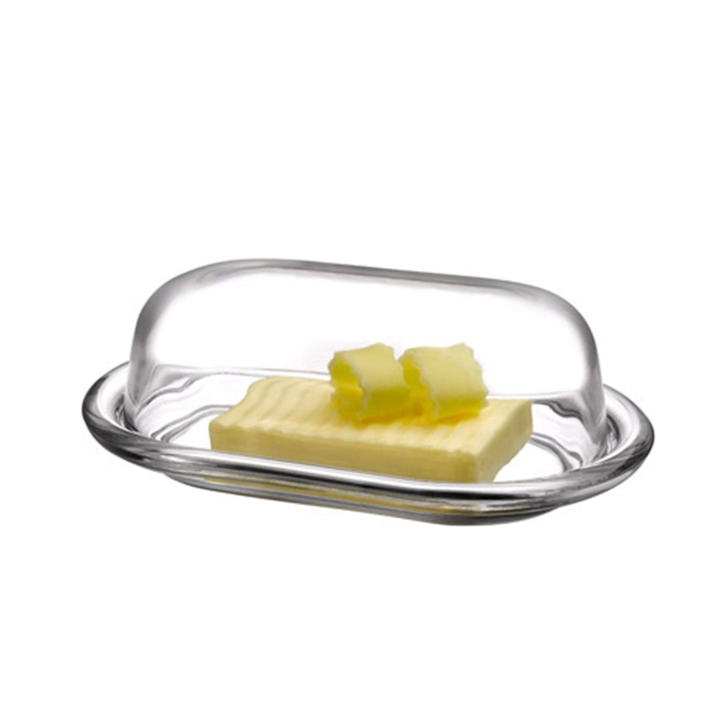 Pasabahce Basic Butterdose 169 x 101 mm (6 3/4 x 4") - 2-tlg. Set