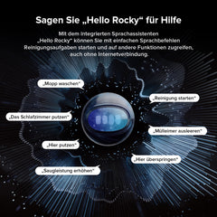 Saros 10R Multifunktionsstation 4.0 wäscht die rotierenden Mopps automatisch