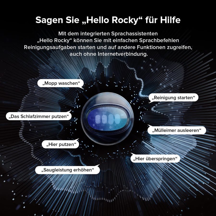 Saros 10R Multifunktionsstation 4.0 wäscht die rotierenden Mopps automatisch