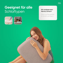 HELDENA Carbon Visco Hochkissen, Konzeptansicht im Schlafzimmer