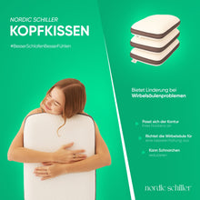 HELDENA Pro Visco Hochkissen, Designansicht in Weiß