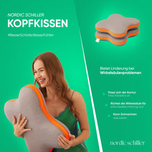 HELDENA Carbon Visco Formkissen, Designansicht der Kontur