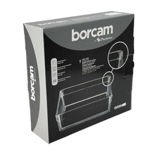 HELDENA Borcam quadratische Auflaufform 2400 ml, 24 × 23,6 cm