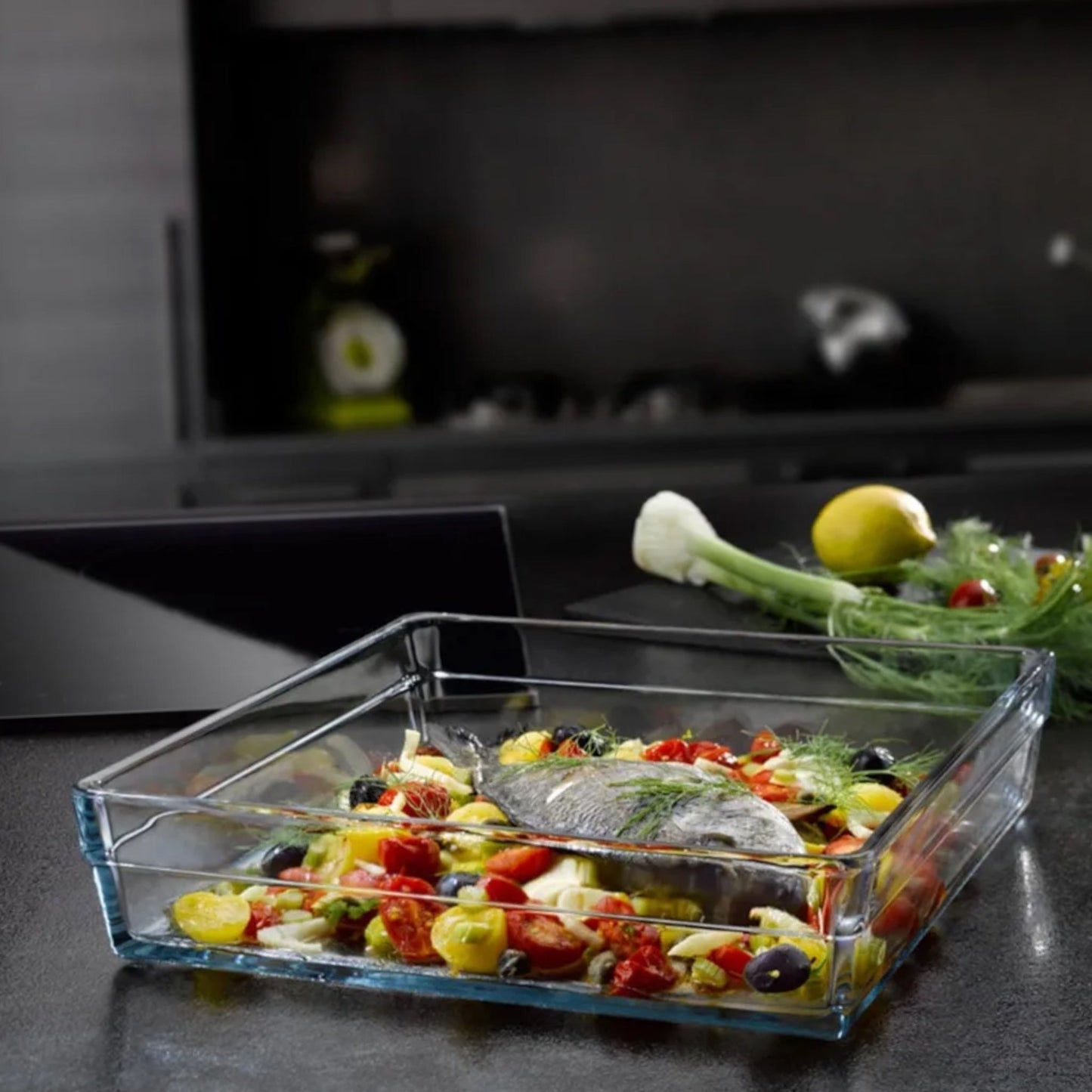 Pasabahce Borcam Quadratische Auflaufform - 2,4 Liter