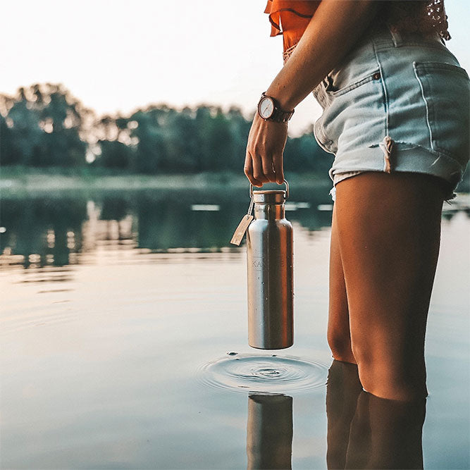 HELDENA Outdoor Isolierflasche für Sport Wandern Reisen Freizeit und Alltag