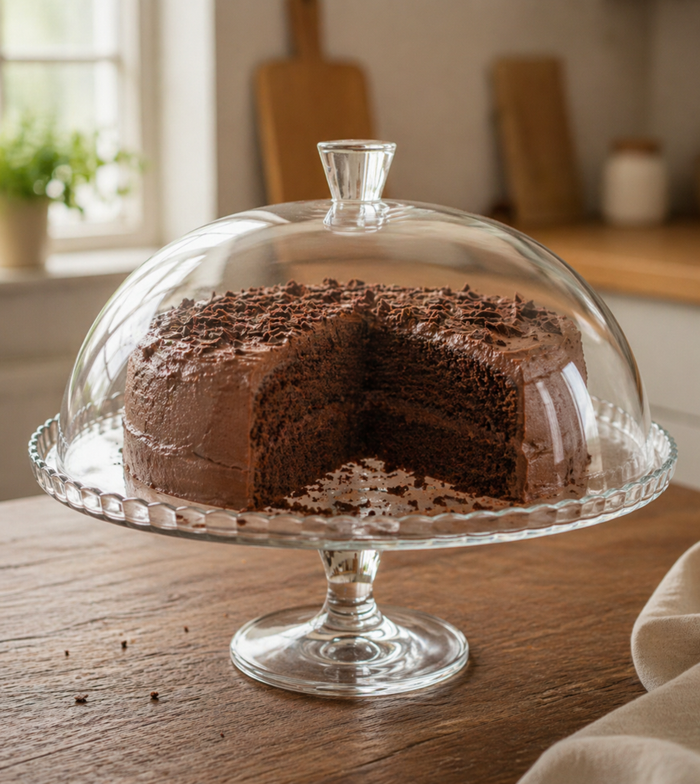HELDENA Kuchenplatte Ø32 cm – Tischszene