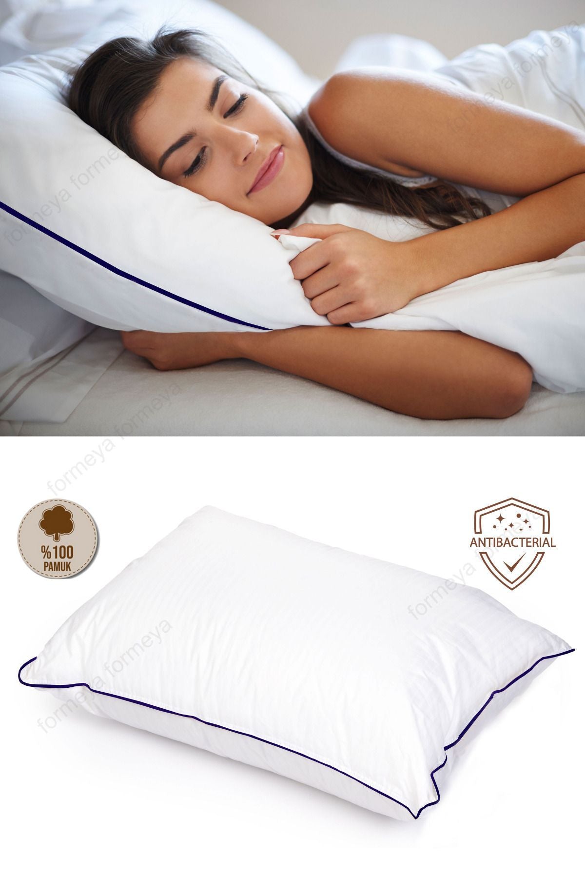 Nano Gel Kissen weich atmungsaktiv hypoallergen 50x70 cm Hotelqualität