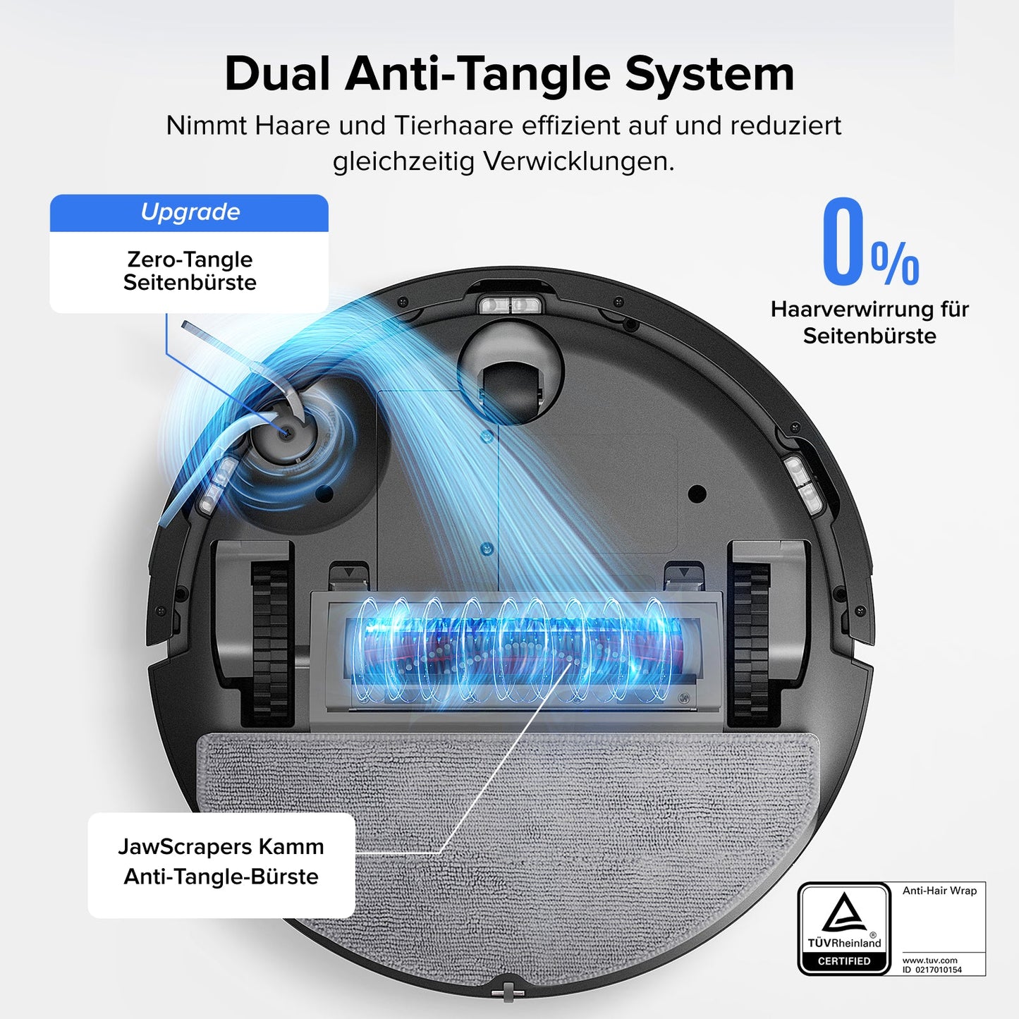 Roborock Q7 L5 Saug- & Wischroboter – 8.000 Pa | Dual Anti-Tangle | HELDENA