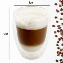 Nordic Schiller Doppelwandglas 350 ml für Paare und Alltag modern und schlicht